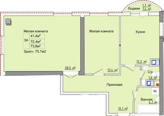 Входит ли туалет и ванная в жилую площадь квартиры